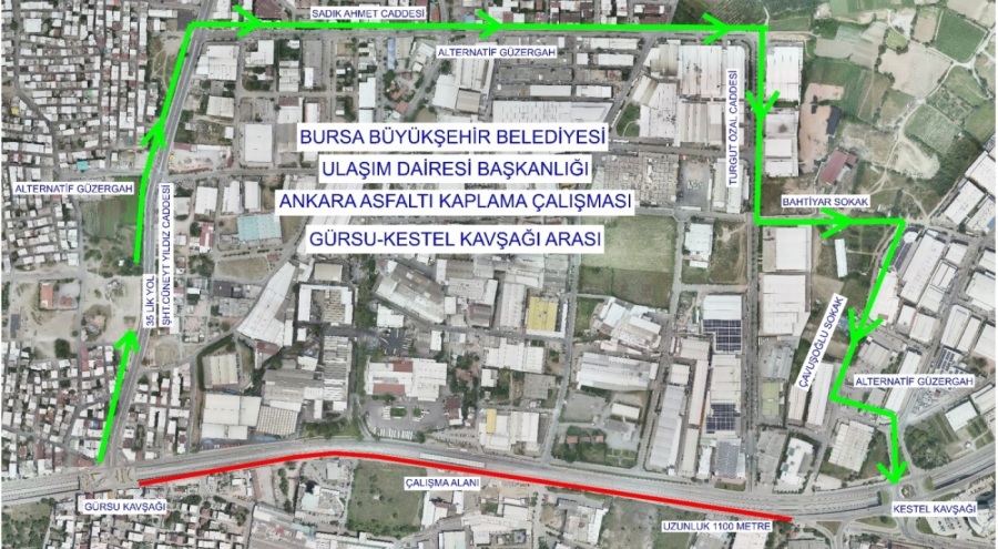 Bursa-Ankara yolu trafiğe kapatılacak