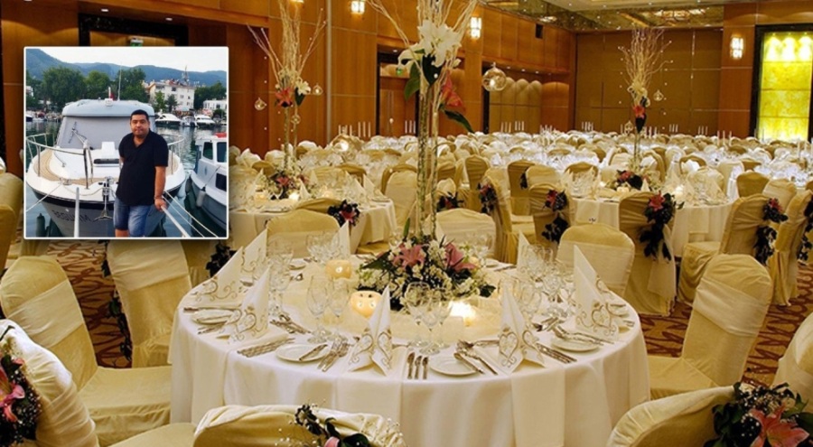 Oteldeki düğünde yemek kavgası!