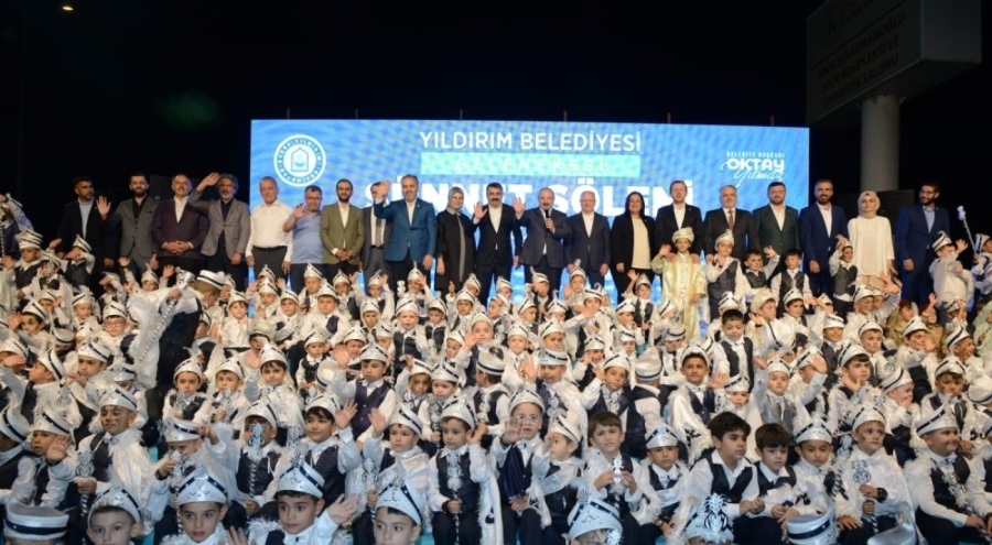 Yıldırım'da toplu sünnet şöleni