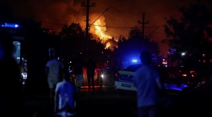 Romanya'da ruhsatsız LPG istasyonunda patlama: Ölü ve yaralılar var