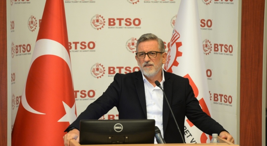 BTSO Başkanı Burkay: "Reel sektörün finansmana erişimi kolaylaştırılmalı