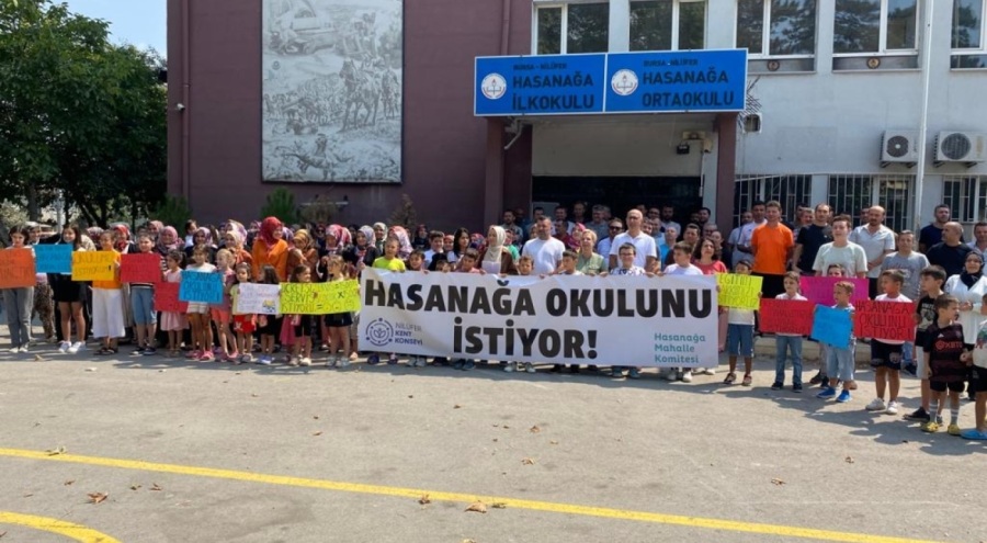 Hasanağa'da eylem!