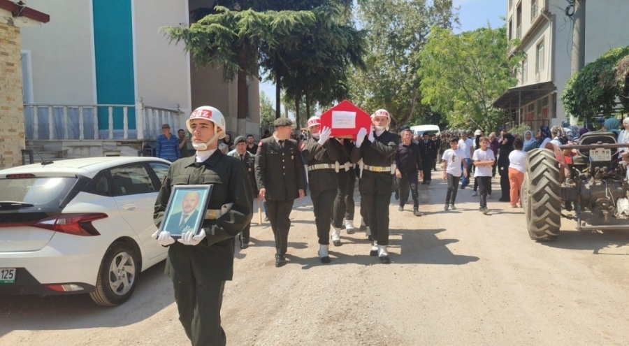 Kıbrıs Gazisi Mustafa Uçak son yolculuğuna uğurlandı