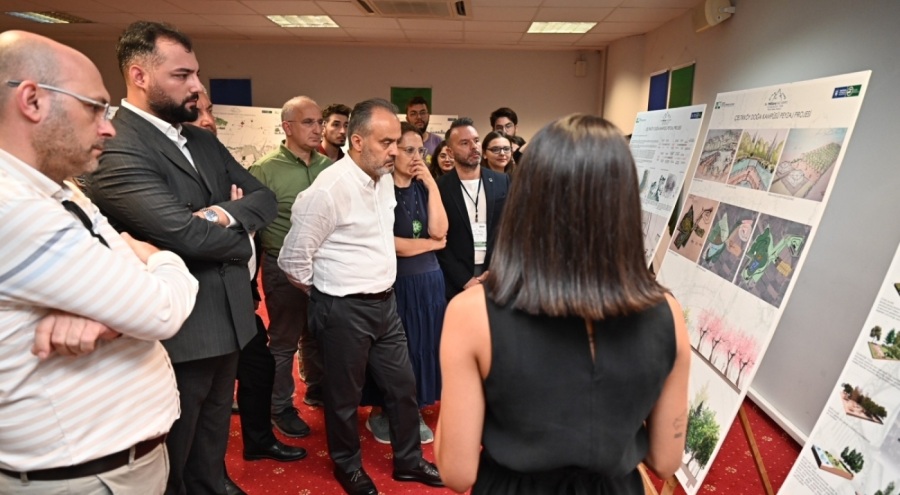 Bursa'nın peyzaj alanlarına genç bakış