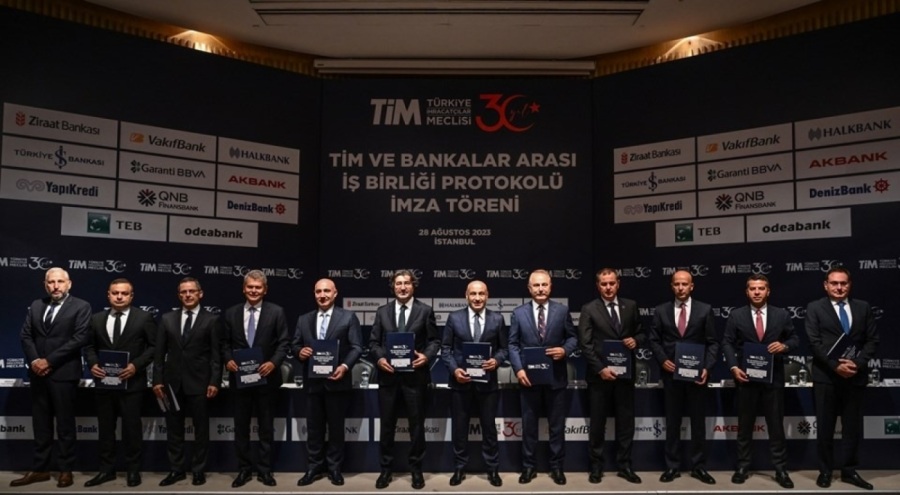 Türkiye İhracatçılar Meclisi ile bankalar arasında yeni kredi paketi protokolü  imzalandı