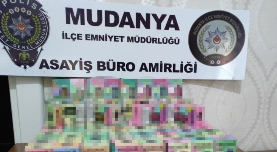 Mudanya polisinden kaçakçılara operasyon