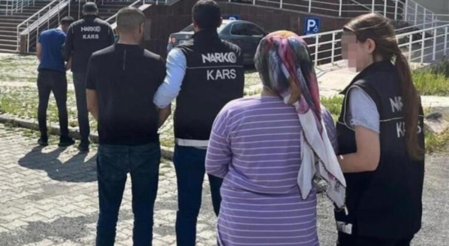 Kars'ta uyuşturucu operasyonu: Çok sayıda gözaltı