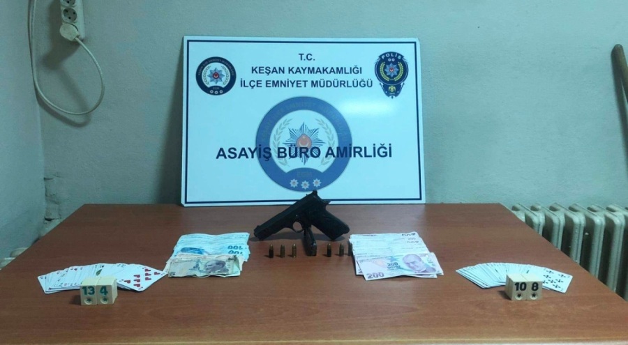 Kumar oynarken suçüstü yakalananlara 40 bin lira ceza!