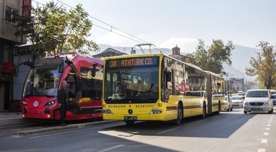 Bursa'da 30 Ağustos Zafer Bayramı'nda ulaşım ücretsiz