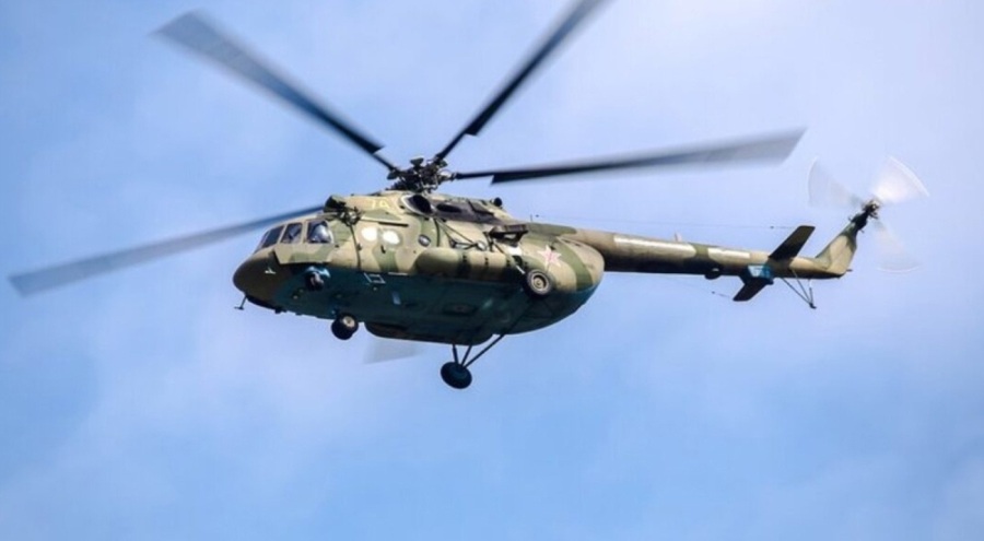 Rusya'da askeri helikopter düştü! Ölüler var