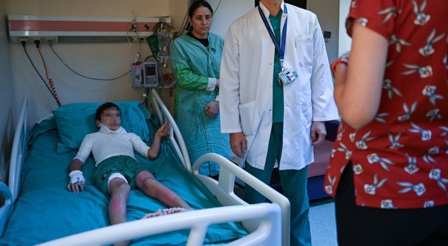 9 yaşındaki çocuk sosyal medyada gördü, denedi, bu hale geldi