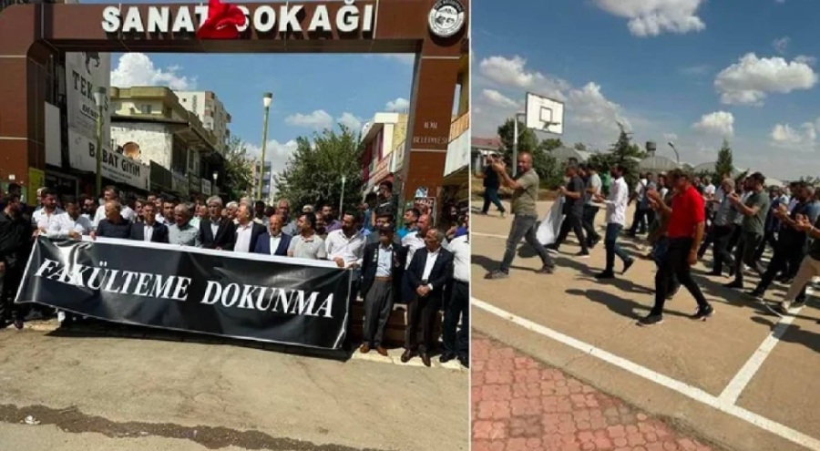 İktidar ve muhalefet partileri aynı protestoda bir araya geldi