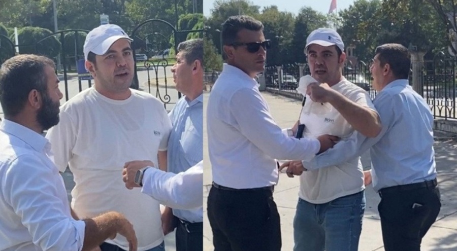 İmamoğlu'nun korumalarının vatandaşı darp ettiği iddiası