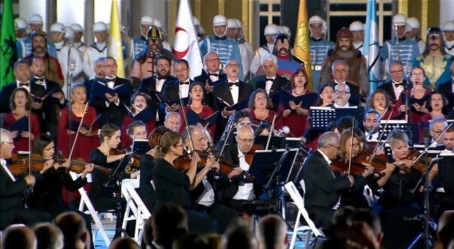 Cumhurbaşkanlığı Senfoni Orkestrası tarafından 100. Yıl Marşı ilk kez seslendirildi