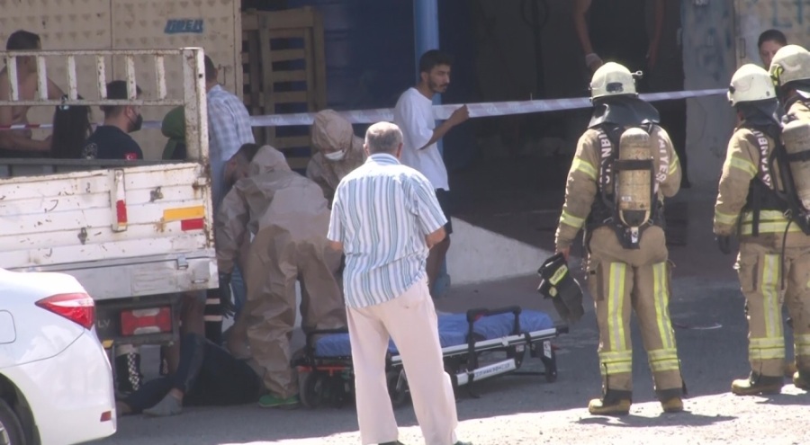 İş yerinde kimyasal madde sızıntısı: 3 işçi zehirlendi