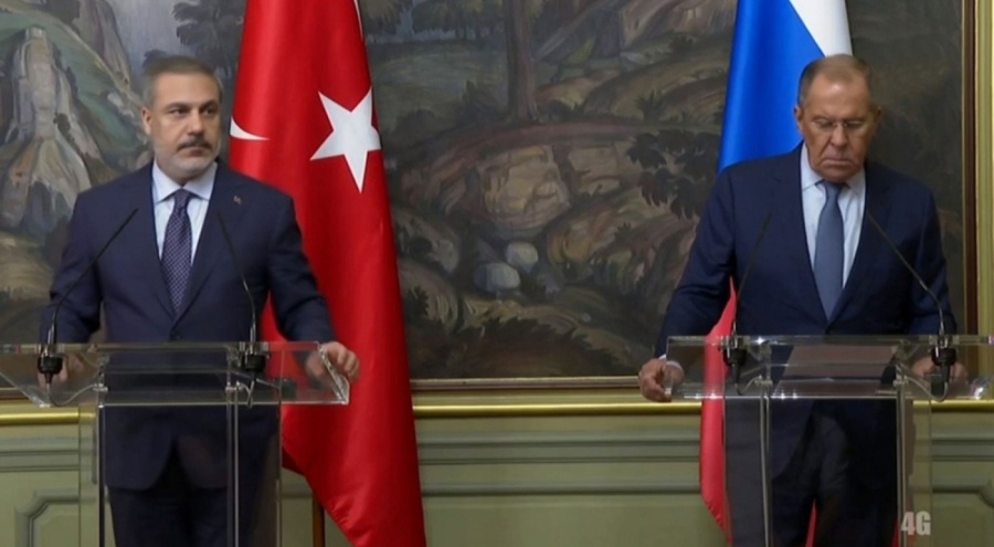 Bakan Fidan ve Lavrov'dan ortak basın açıklaması