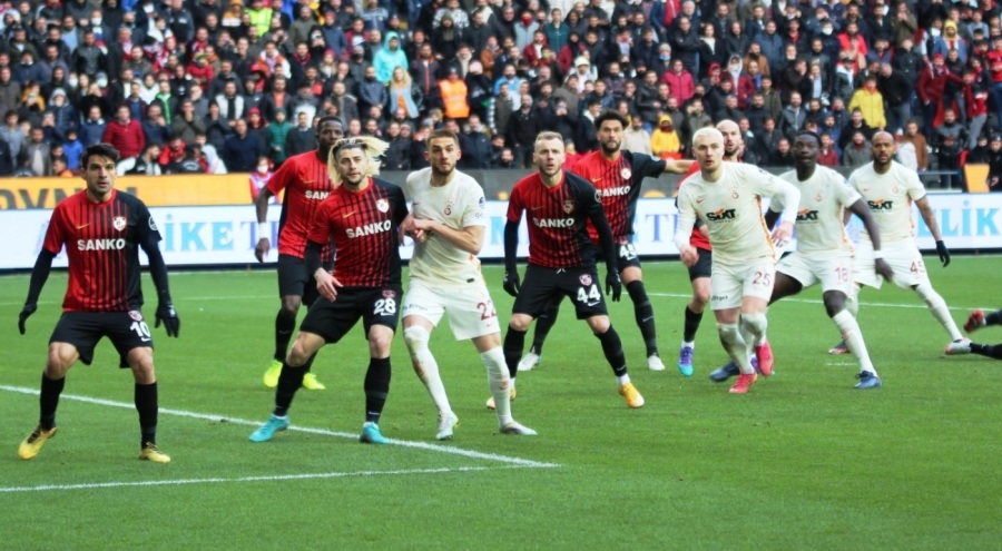 Galatasaray Gaziantep deplasmanında