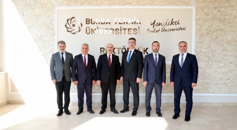 Bursa Valisi Mahmut Demirtaş, BTÜ'ni ziyaret etti