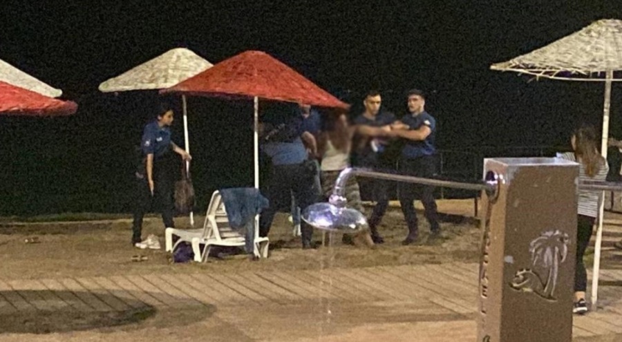 Boğulma tehlikesi geçiren kadına gözaltı