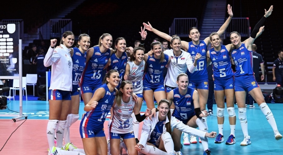 A Milli Kadın Voleybol Takımı'nın finaldeki rakibi Sırbistan oldu