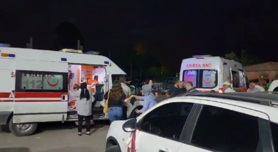 Düğün yemeğinde zehirlenen 30 kişi hastaneye kaldırıldı