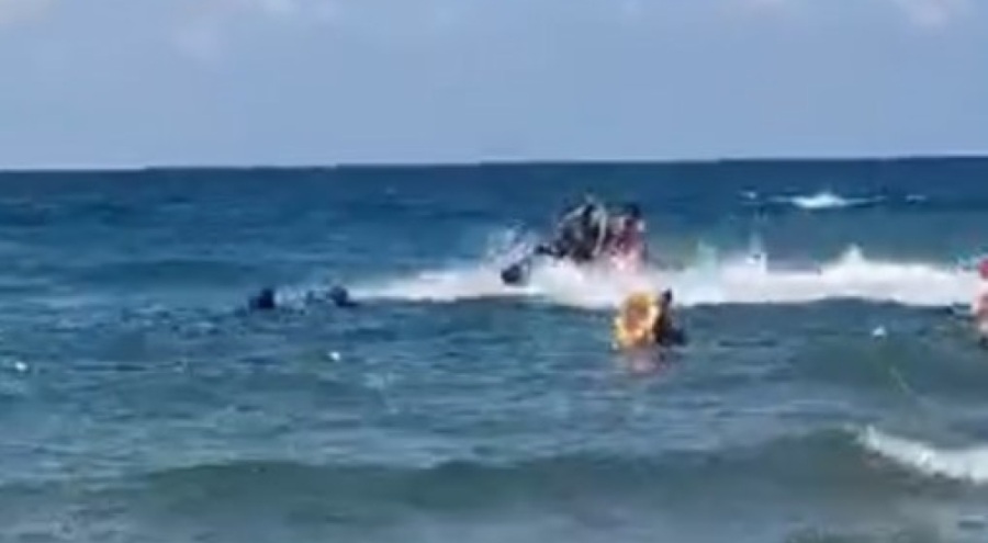 Denizde can pazarı! 4 kişi boğulma tehlikesi geçirdi