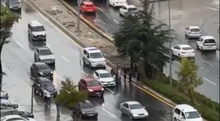 Ankara'da acı olay! Yol verme kavgasını ayırmak isterken eşinin kurşunuyla can verdi