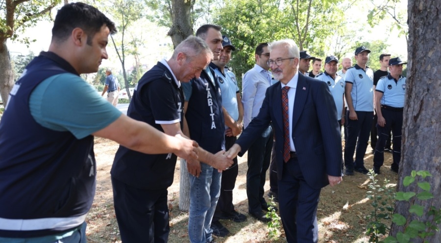 Nilüfer Belediye Başkanı Erdem zabıta teşkilatının 197. yaşını kutladı