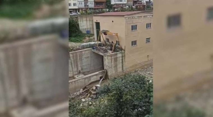 HES projesine yapı ruhsatı verilmediği halde devam ediliyor