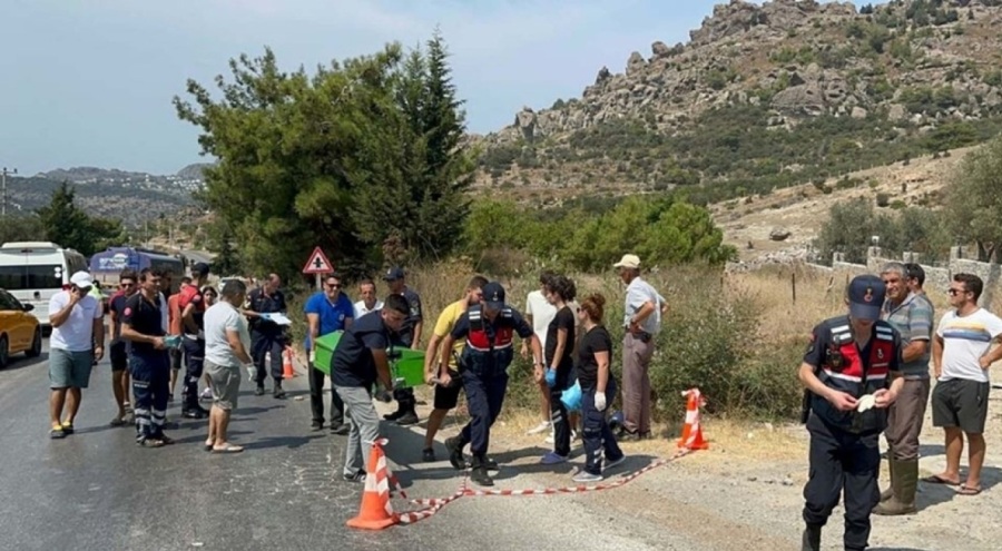 Bodrum'da hatalı sollama can aldı