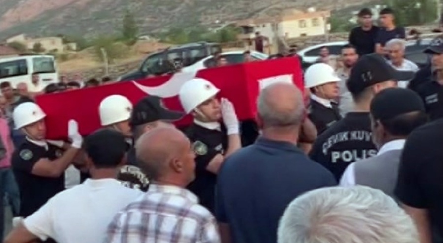 Kavgayı ayırırken vurulan polis toprağa verildi, 16 yaşındaki zanlı tutuklandı