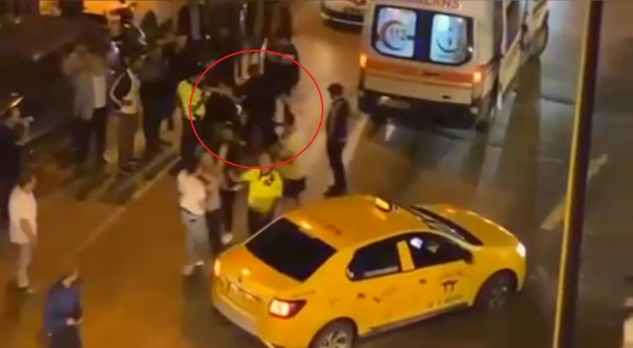 Bursa'da kaza sonrası yaralı kadına tekme atıp kaçtı!