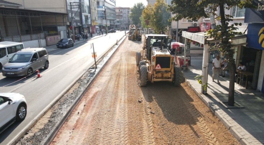Bursa Teyyareci Mehmet Ali Caddesi yenilendi
