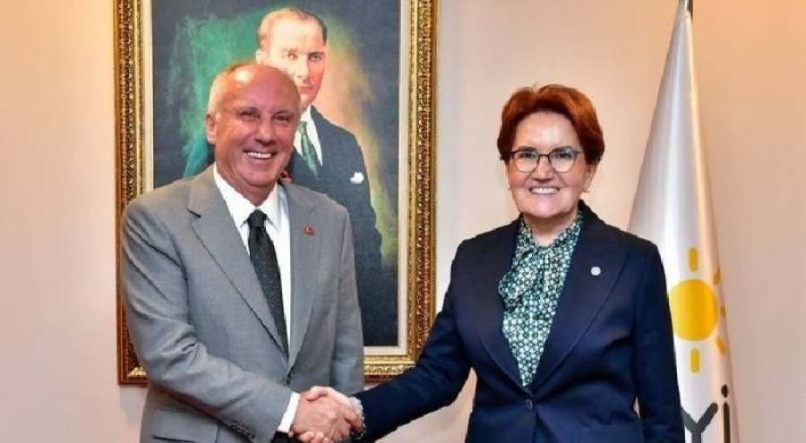 Meral Akşener- Muharrem İnce görüşmesi başladı