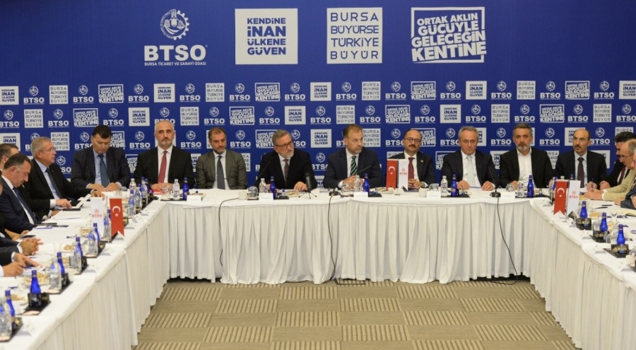 BTSO'da Mesleki ve Teknik Eğitim Değerlendirme Toplantısı gerçekleştirildi