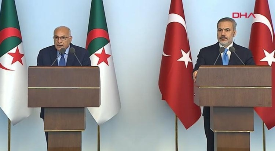 Bakan Fidan ve Cezayirli mevkidaşından açıklama