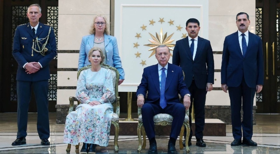 Cumhurbaşkanı Erdoğan, büyükelçilerin güven mektuplarını kabul etti