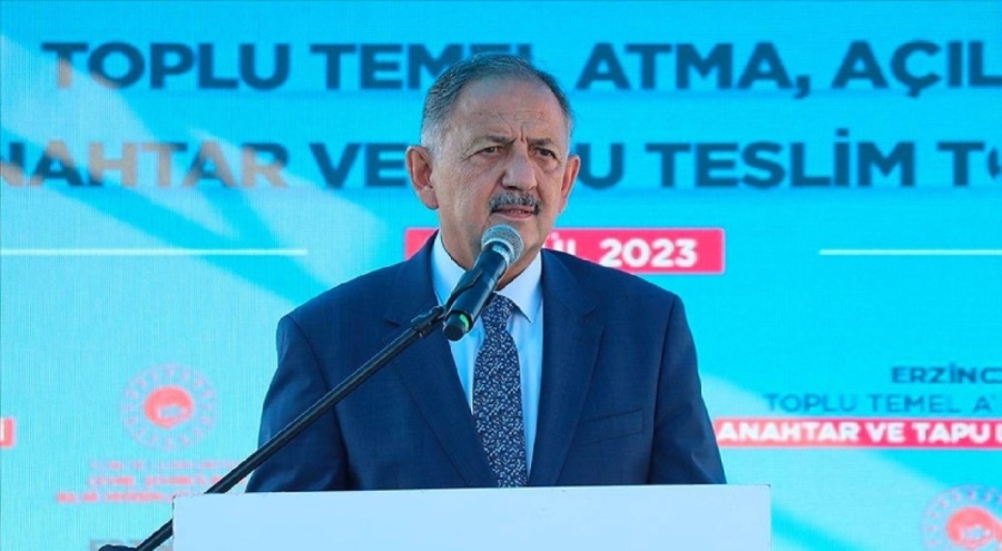 Mehmet Özhaseki: İki, üç ay sonra depremden etkilenen illerde konut teslimi başlayacak