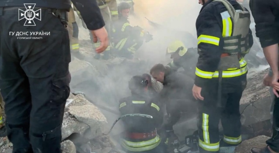 Rusya, Sumi'yi vurdu! Yaralılar var