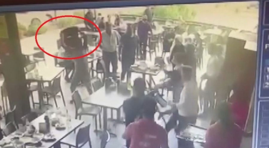 Bursa'da dinlenme tesisinde ortalığı birbirine kattılar!