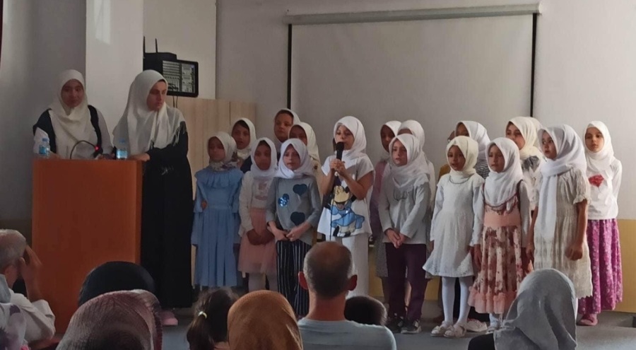 Orhaneli Merkez Kur'an Kursu'nda yaz dönemi kapanış etkinliği yapıldı
