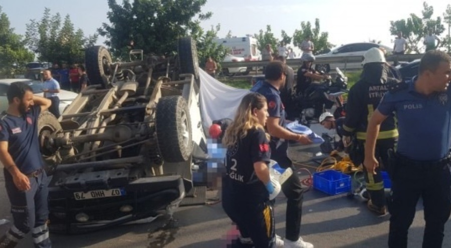 Antalya'da safari faciası: 1 kişi öldü, 9 kişi yaralandı!