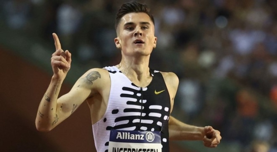 Norveçli atlet Jakob Ingebrigtsen'den dünya rekoru