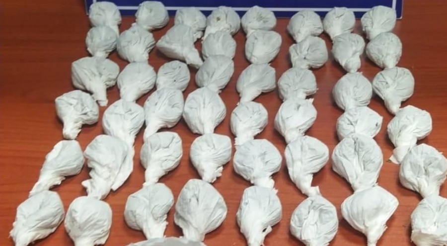 Tekirdağ 'da 49 adet paketlenmiş uyuşturucu ele geçirildi