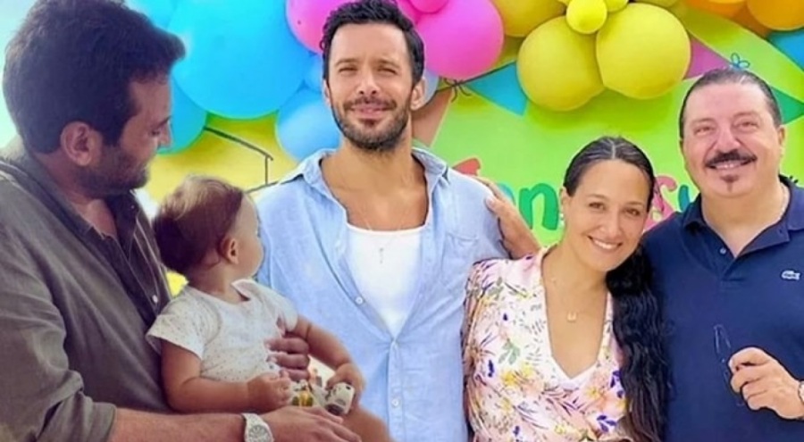 Gupse Özay ile Barış Arduç'dan kızları Jan Asya'ya 1. yaş partisi!
