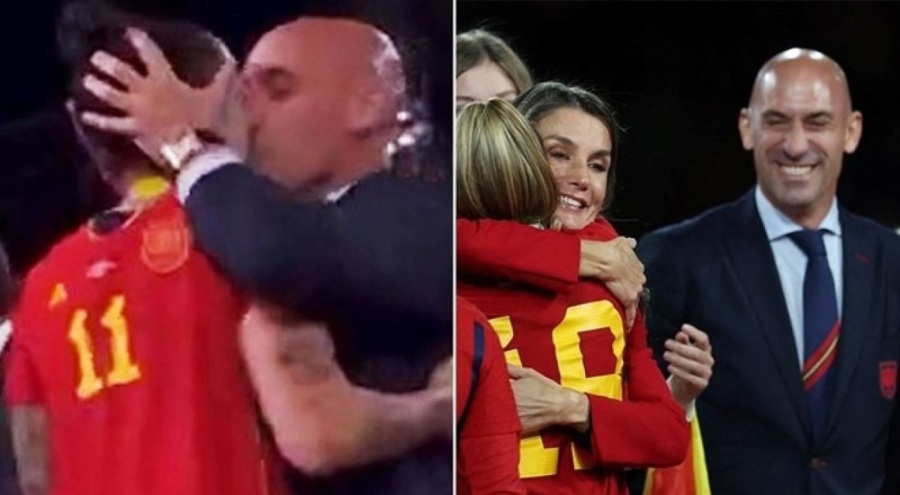 İspanya'daki öpücük skandalında yeni gelişme!