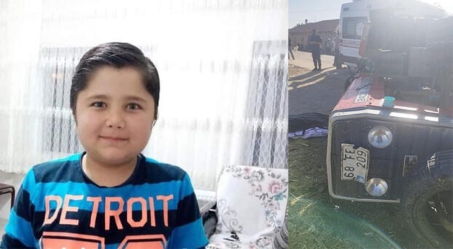 12 yaşındaki Evren'in acı sonu! Kullandığı traktörün altında kaldı