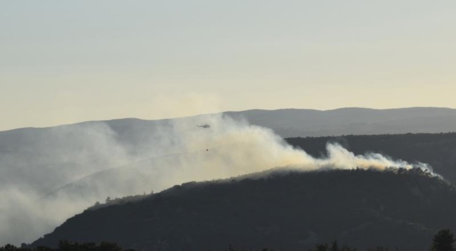 Bilecik'teki yangını söndürme çalışmaları devam ediyor