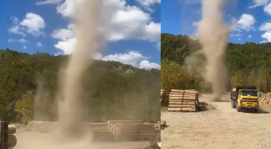 Bartın'da hortum çıktı!