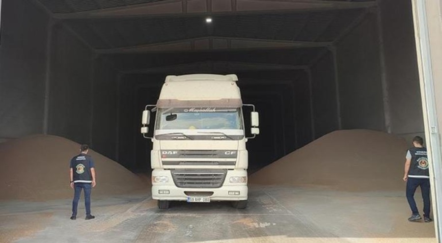 Tekirdağ'da kaçakçılık operasyonu! Tonlarca ekmeklik buğdaya en konuldu